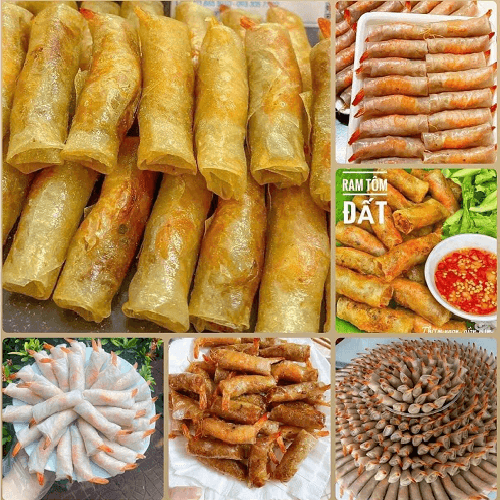 Chả ram tôm đất Bình Định chính gốc