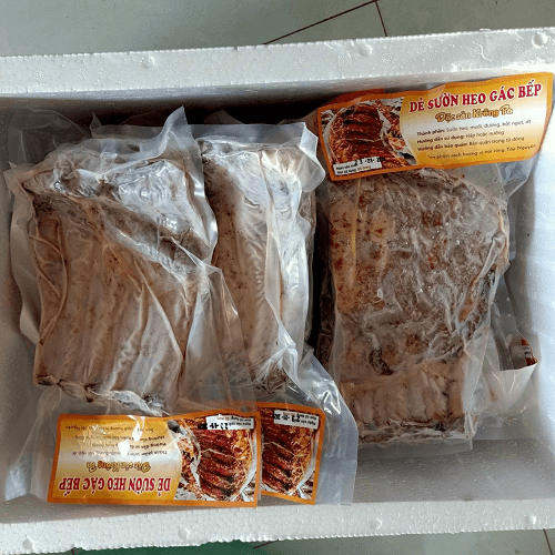 Sườn heo gác bếp